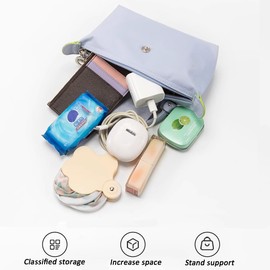 jiesinlov Purse Organizer Insert for Handbags,Felt Bag Organizers Suitable for Le Pliage Mini (Felt-Mini)