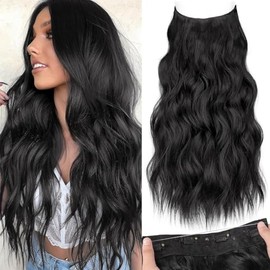 Extensiones de Cabello Natural Ondulado, Extensión de Liga