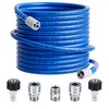 AURORA CAR Pressure Washer Hose 50 FT x 1/4"，Kink Resistant