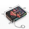 Mayski Credit Card Holder, Zipper Credit Card Wallet for Women,