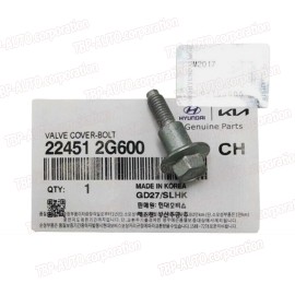 Hyundai , Kia GENUINE ®  Valve Cover Bolt For Genesis Hyundai Kia  224512G600