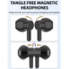 iMangoo for Apple Lightning Headphones MFi-Certified Wired Earbuds Black