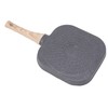 Egg Frying Pan 2 Round Cup 3 Section Stick Proof