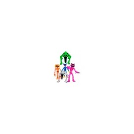 Smiling Critters Figuras Catnap, Dogday, Huggy Pesadil 4 Pzs