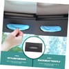 Outanaya 2pcs Car Tissue Holder PU Leather Visor Napkin Box
