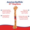 Pet Factory - Chicken Flavor American Beefhide Knotted Bone Dog