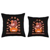 Funny Vegetarian Thanksgiving No Turkey Just Tofurky Vegan Throw Pillow