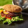 Kerafactum Slanted Pulled Pork Spatula for Hamburger Fried Egg, Grill