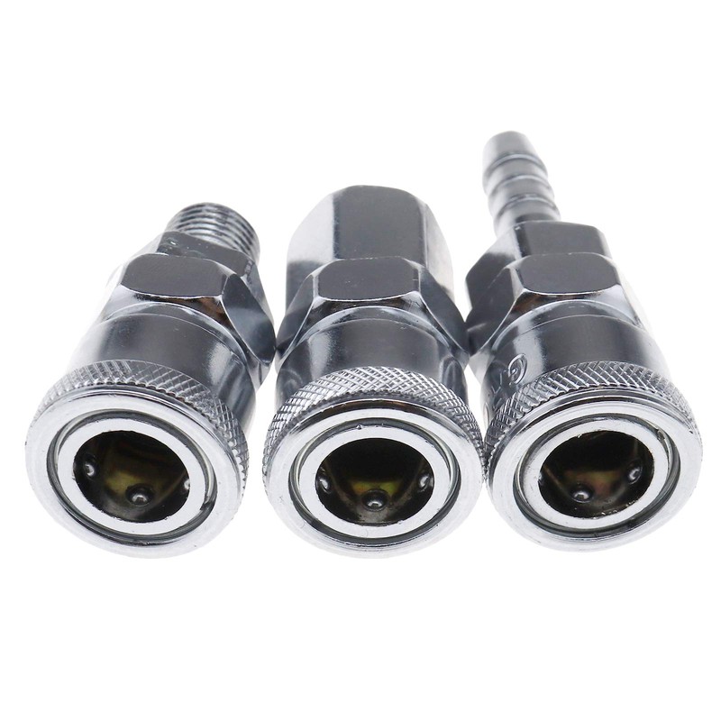 OTOTEC Air Hose BSP Air Compressor Fittings Kit Pneumatic Quick