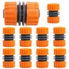 Vidsmow 10PCS 1/2 Inch Hose Repair Connector, Durable ABS Hose