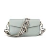 LVYOUME Crossbody Straps for Purses Silver Hardware Purse Strap Wide