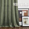 RYB HOME Velvet Curtains 63 inches Long, Rod Pocket Soft