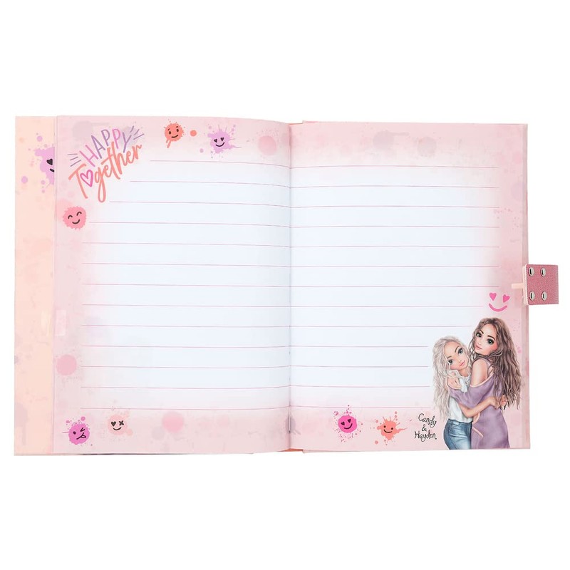 Depesche 12421 TOPModel Happy Together - Journal with Number Code