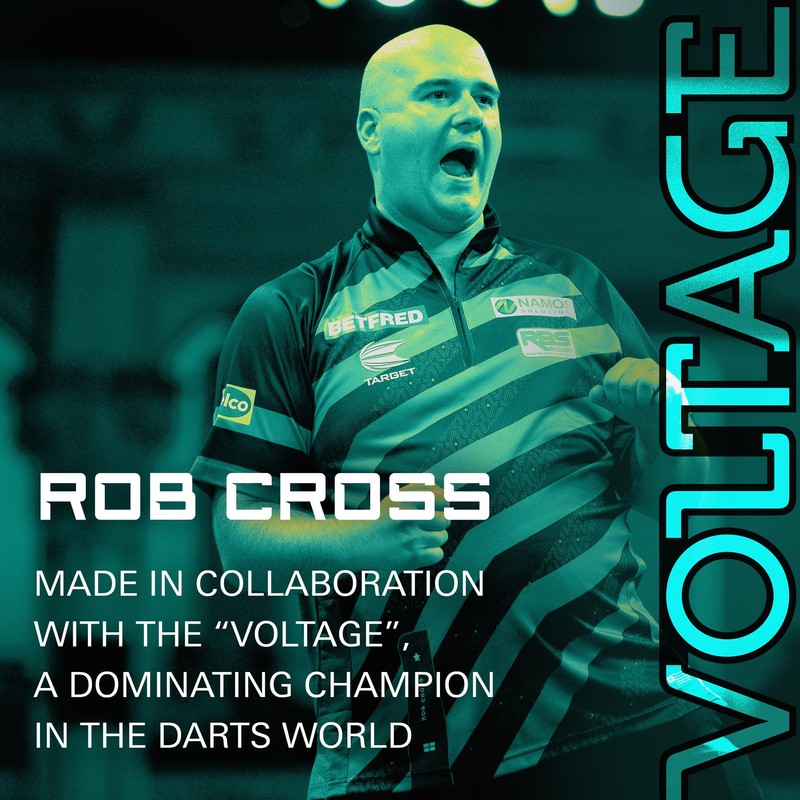 TARGET Darts Rob Cross K Flex Flights and Shaft System,
