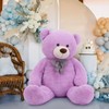 MaoGoLan Giant Purple Teddy Bear 55" Life Size Huge Plush