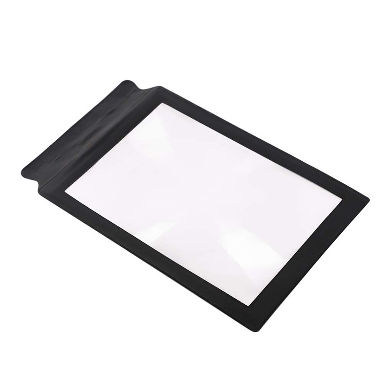 A4 Large Sheet Magnifier 3X Magnification Magnifying Glass Full Page