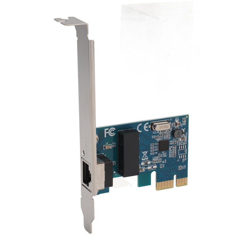 PC Network Card Single RJ45 Port Diskless Function PCIe Gigabit