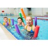 Chochkees Yellow Pool Noodles Swimming Hollow Core Foam Tube, Floating