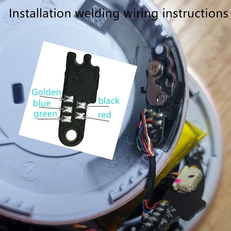 Sam&Johnny Power On/Off Button Board with Power Indicator Board Replacement