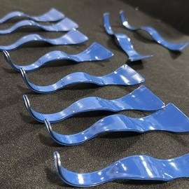 Barber Curved Razor - Comfortable Design for Everyday Use Daily:_Blue