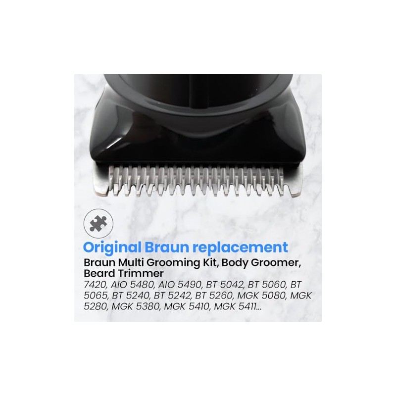 Anakel Home Replacement Metal Blade 81695620 Compatible with Braun Trimmer
