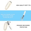 QBUC for Ford 360°Protector TPU Key fob Cover with Keychain