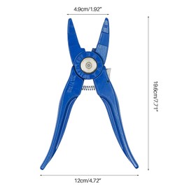 MOGOULUA Ear Tag Pliers Universal Livestock Applicator Sheep Tagger Puncher Farm Animal Tag Plier Tool for Goat Cattle Cow Pig Horse Ear Tags Installation