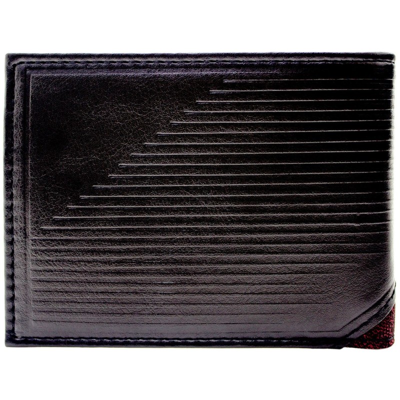 DC Flash Gold Lightning Emblem Outfit Textured Wallet Bi-Fold ID