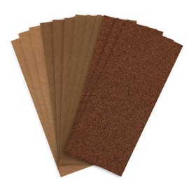 Bigman Sandpaper, Pack of 12 Sheets, Attachable to Electric Sanders, Polishing Paper