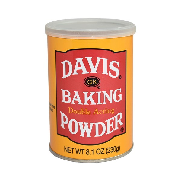 Davis Baking Powder, 8.1 Ounce
