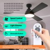 WDZP New Remote Control for Ruibutrade 24-32''Flower Modern Ceiling Fans