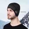 Kgtee Winter Helmet Liner Skull Cap, Fleece Lined Warm Cycling