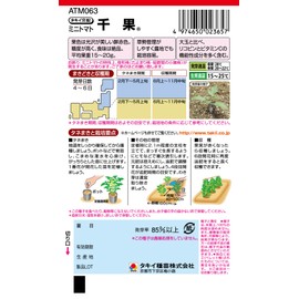 takii種苗 Mini Tomato Thousands Shrubs