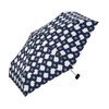 Wpc. 4360-155-002 Women's Mini Folding Rain Umbrella, Camellia, Navy, 19.7