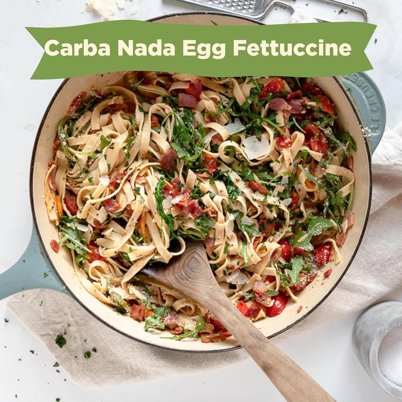 Al Dente Carba-Nada Egg Fettuccine - Lower Carb, High Protein