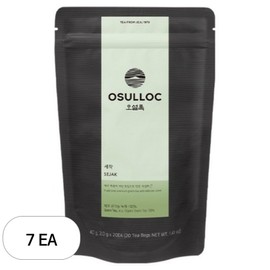 Osulloc Sejak Pyramid Tea Bags, 2g, 20 pieces, 7 pcs / 오설록 세작 피라미드 티백, 2g, 20개입, 7개