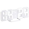 Lunartec watch: Large LED Desk and Wall Clock 7 Segment