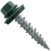 Metal Roofing Screws: (250) 10 x 1" Forest/Ivy Green Hex