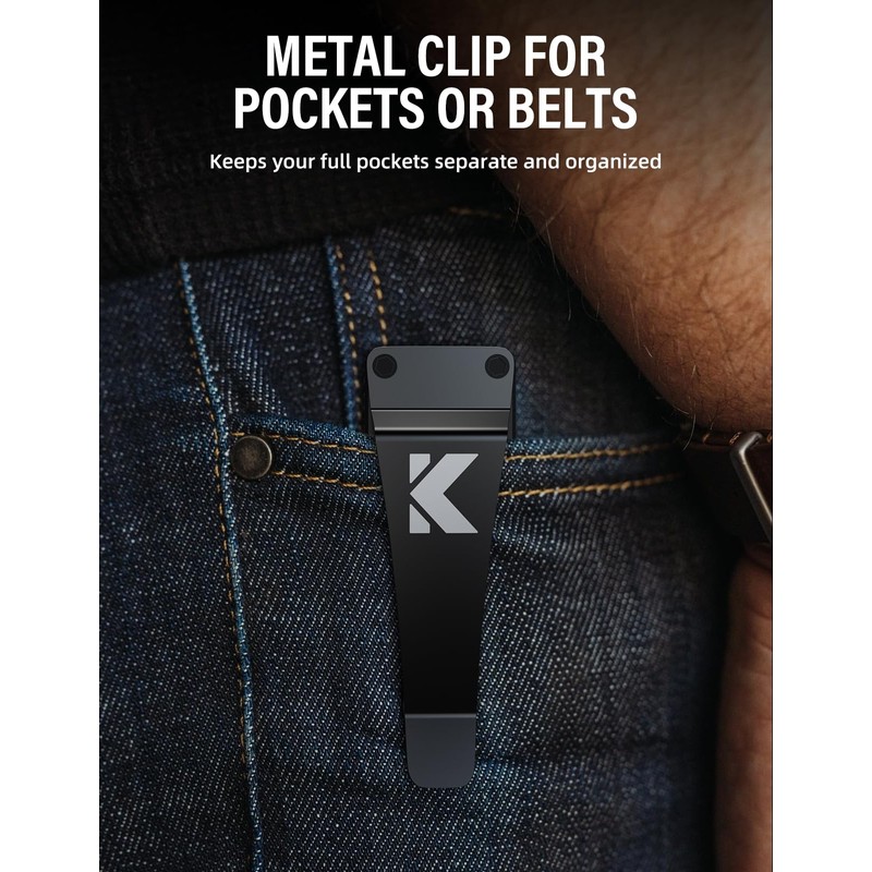 KEYMARX Key Organizer Key Holder Compact Key Case Minimalist Metal