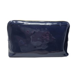 Ted Baker Womens Curved Bow Large Wash Bag Cosmetics Bag Abbie Navy