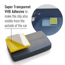 Quattroerre 1688 Profile Chrome Sticker for Outdoor Use 18 mm x 50 cm (Pack of 2)