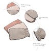Mobestech 3pcs Exfoliating Bath Gloves Dual-sided Rubbing Towels for Adults