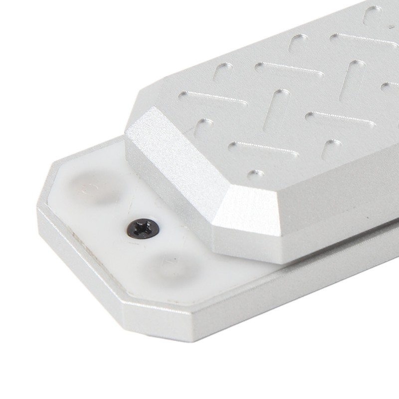 Push Slider Card Toy Textured Pattern Anxiety Relief Aluminum Alloy
