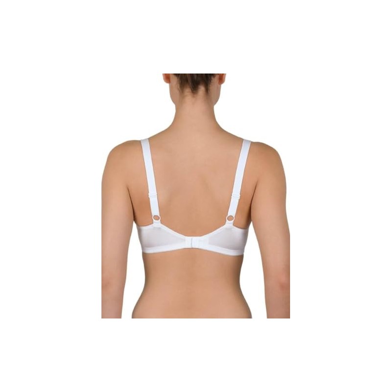 Naturana Women's Padded Soft Cup Bra, White, 40A