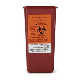 Sharps Containers - 1 Quart, Stackable -