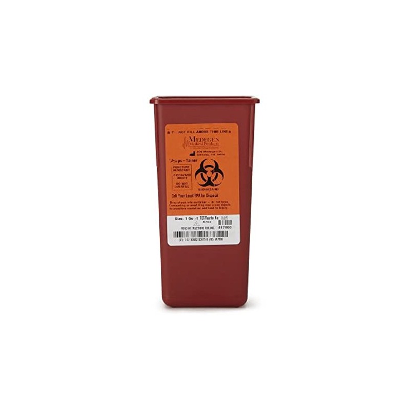 Sharps Containers - 1 Quart, Stackable -