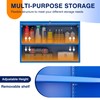 Yizosh Metal Garage Wall Cabinet with Doors and Shelves, Wall