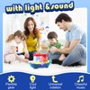Focenat Baby Musical Toy, 3-in-1 Light and Sound Toy with