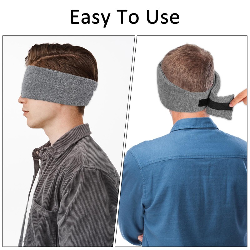 DOPENSPI Modal Cotton Sleep Mask for Sleeping, Comfortable Light Blocking