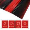 Preocea 6 Pack Black and Red Tablecloth Party Decorations, 137